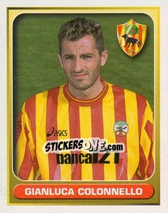 Figurina Gianluca Colonnello - Calcio 2000-2001 - Merlin