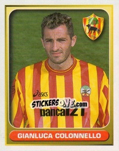 Sticker Gianluca Colonnello - Calcio 2000-2001 n. 211 - Merlin