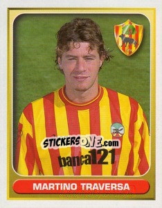 Sticker Martino Traversa - Calcio 2000-2001 n. 216 - Merlin