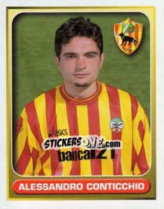 Figurina Alessandro Conticchio - Calcio 2000-2001 - Merlin