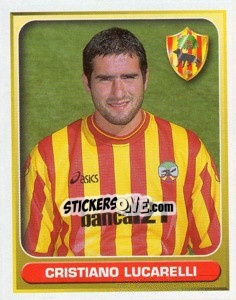 Sticker Cristiano Lucarelli - Calcio 2000-2001 n. 223 - Merlin