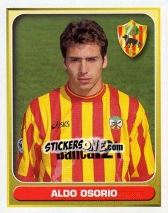 Sticker Aldo Osorio - Calcio 2000-2001 - Merlin