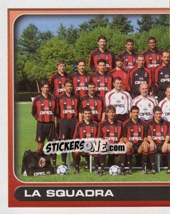 Sticker La Squadra - Calcio 2000-2001 - Merlin