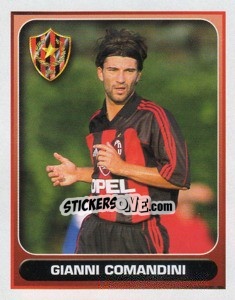 Figurina Gianni Comandini (Giovani Leoni) - Calcio 2000-2001 - Merlin