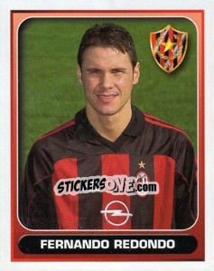 Sticker Fernando Redondo - Calcio 2000-2001 - Merlin