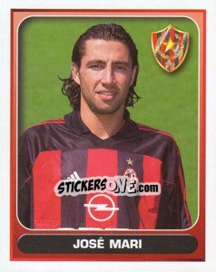 Figurina Jose Mari - Calcio 2000-2001 - Merlin