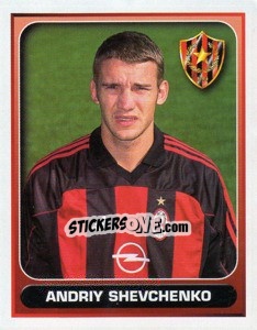 Figurina Andriy Shevchenko - Calcio 2000-2001 - Merlin