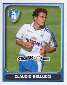 Sticker Claudio Bellucci (Superstar) - Calcio 2000-2001 - Merlin