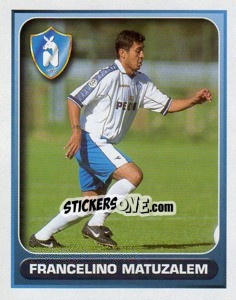 Sticker Francelino Matuzalem (Giovani Leoni) - Calcio 2000-2001 n. 255 - Merlin