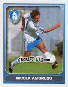 Sticker Nicola Amoruso (Superstar) - Calcio 2000-2001 n. 256 - Merlin