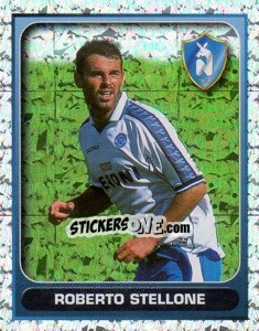 Sticker Roberto Stellone (Il Bomber) - Calcio 2000-2001 n. 257 - Merlin
