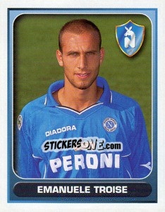 Sticker Emanuele Troise - Calcio 2000-2001 - Merlin