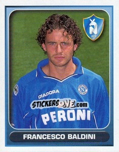 Sticker Francesco Baldini - Calcio 2000-2001 n. 260 - Merlin