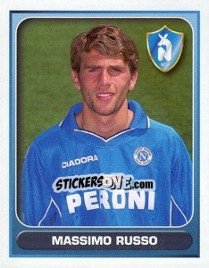 Sticker Massimo Russo - Calcio 2000-2001 n. 262 - Merlin