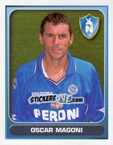 Sticker Oscar Magoni - Calcio 2000-2001 - Merlin