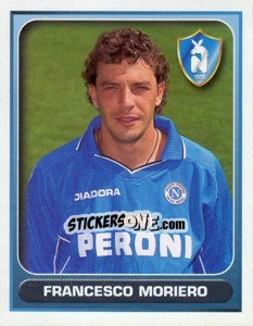 Sticker Francesco Moreiro - Calcio 2000-2001 n. 268 - Merlin