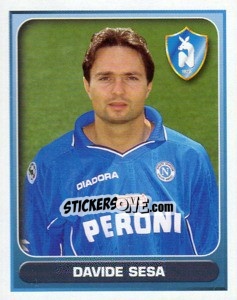 Cromo Davide Sesa - Calcio 2000-2001 - Merlin