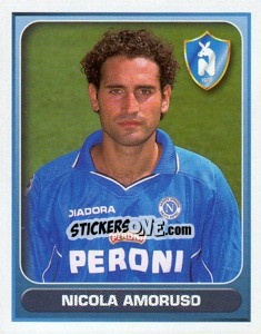 Figurina Nicola Amoruso - Calcio 2000-2001 - Merlin