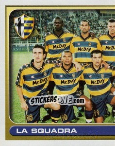 Sticker La Squadra - Calcio 2000-2001 n. 277 - Merlin
