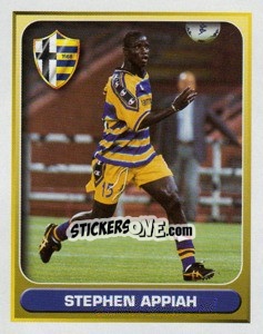Cromo Stephen Appiah (Giovani Leoni) - Calcio 2000-2001 - Merlin