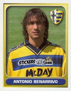 Cromo Antonio Benarrivo - Calcio 2000-2001 - Merlin