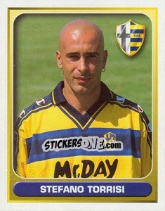 Figurina Stefano Torrisi - Calcio 2000-2001 - Merlin