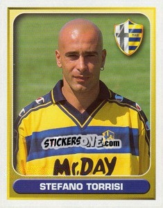 Sticker Stefano Torrisi - Calcio 2000-2001 n. 289 - Merlin
