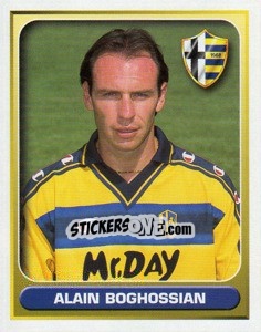 Figurina Alain Boghossian - Calcio 2000-2001 - Merlin