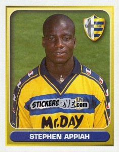 Sticker Stephen Appiah - Calcio 2000-2001 n. 293 - Merlin