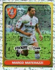 Sticker Marco Materazzi (Il Bomber)