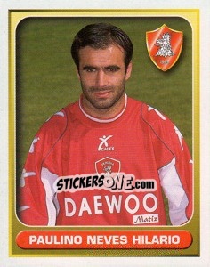 Sticker Paulino Neves Hilario - Calcio 2000-2001 - Merlin