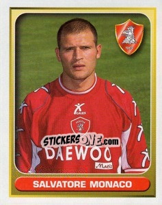 Sticker Salvatore Monaco - Calcio 2000-2001 n. 315 - Merlin