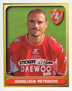 Sticker Gianluca Petrachi - Calcio 2000-2001 - Merlin