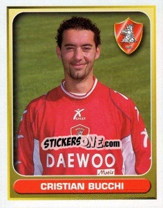 Cromo Cristian Bucchi - Calcio 2000-2001 - Merlin