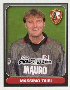 Sticker Massimo Taibi - Calcio 2000-2001 n. 333 - Merlin
