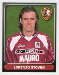 Sticker Lorenzo Stovini - Calcio 2000-2001 n. 337 - Merlin