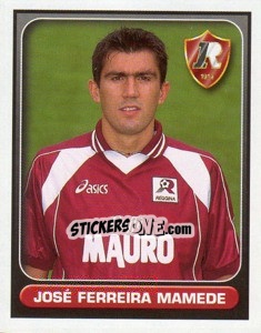 Cromo Jose Ferreira Mamede - Calcio 2000-2001 n. 343 - Merlin