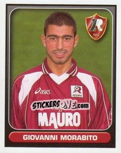 Sticker Giovanni Morabito - Calcio 2000-2001 n. 344 - Merlin