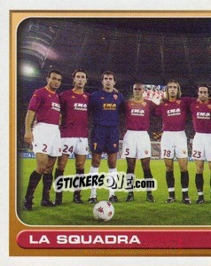 Figurina La Squadra - Calcio 2000-2001 - Merlin
