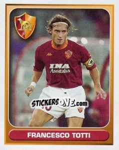 Sticker Francesco Totti (Superstar) - Calcio 2000-2001 n. 356 - Merlin