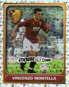 Figurina Vincenzo Montella (Il Bomber) - Calcio 2000-2001 - Merlin