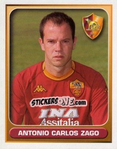 Figurina Antonio Carlos Zago - Calcio 2000-2001 - Merlin