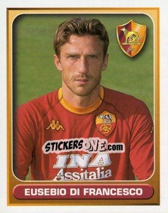 Cromo Eusebio di Francesco - Calcio 2000-2001 - Merlin