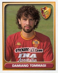 Sticker Damiano Tommasi - Calcio 2000-2001 n. 369 - Merlin
