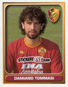 Cromo Damiano Tommasi - Calcio 2000-2001 - Merlin