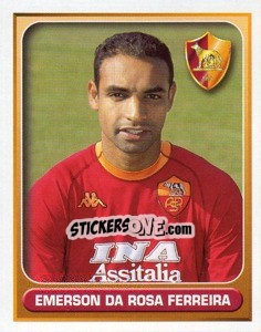 Figurina Emerson da Rosa Ferreira - Calcio 2000-2001 - Merlin