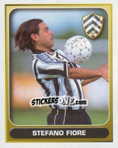 Cromo Stefano Fiore (Superstar) - Calcio 2000-2001 - Merlin