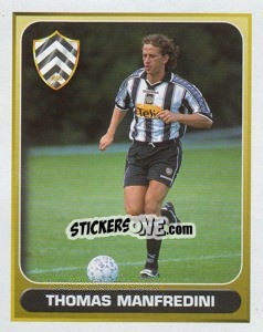 Sticker Thomas Manfredini (Govani Leoni) - Calcio 2000-2001 n. 380 - Merlin