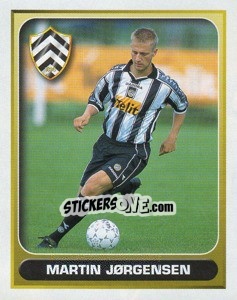 Figurina Martin Jorgensen (Superstar) - Calcio 2000-2001 - Merlin
