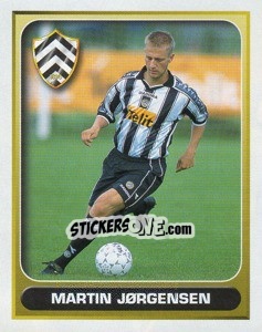 Sticker Martin Jorgensen (Superstar) - Calcio 2000-2001 n. 381 - Merlin